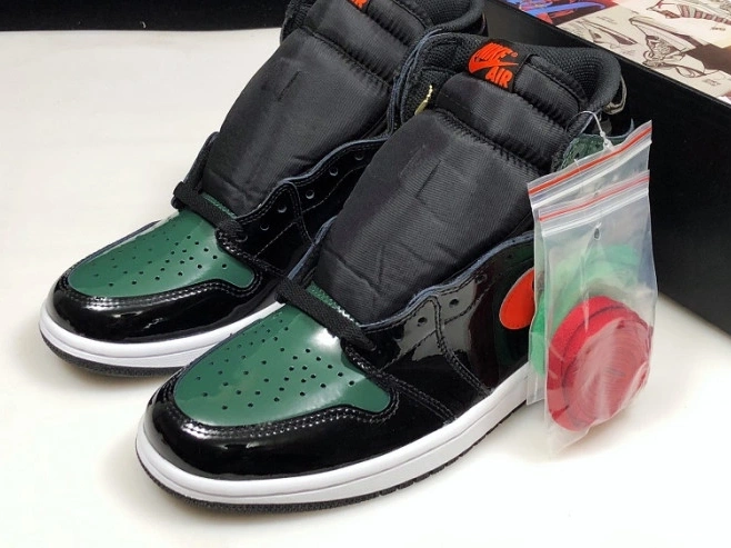 Black Orange-Fir OG 1 Team AV3905-038 Retro High Jordan Air SoleFly x 1012